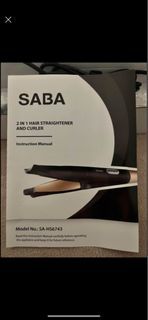 Hair straightener 2 in 1