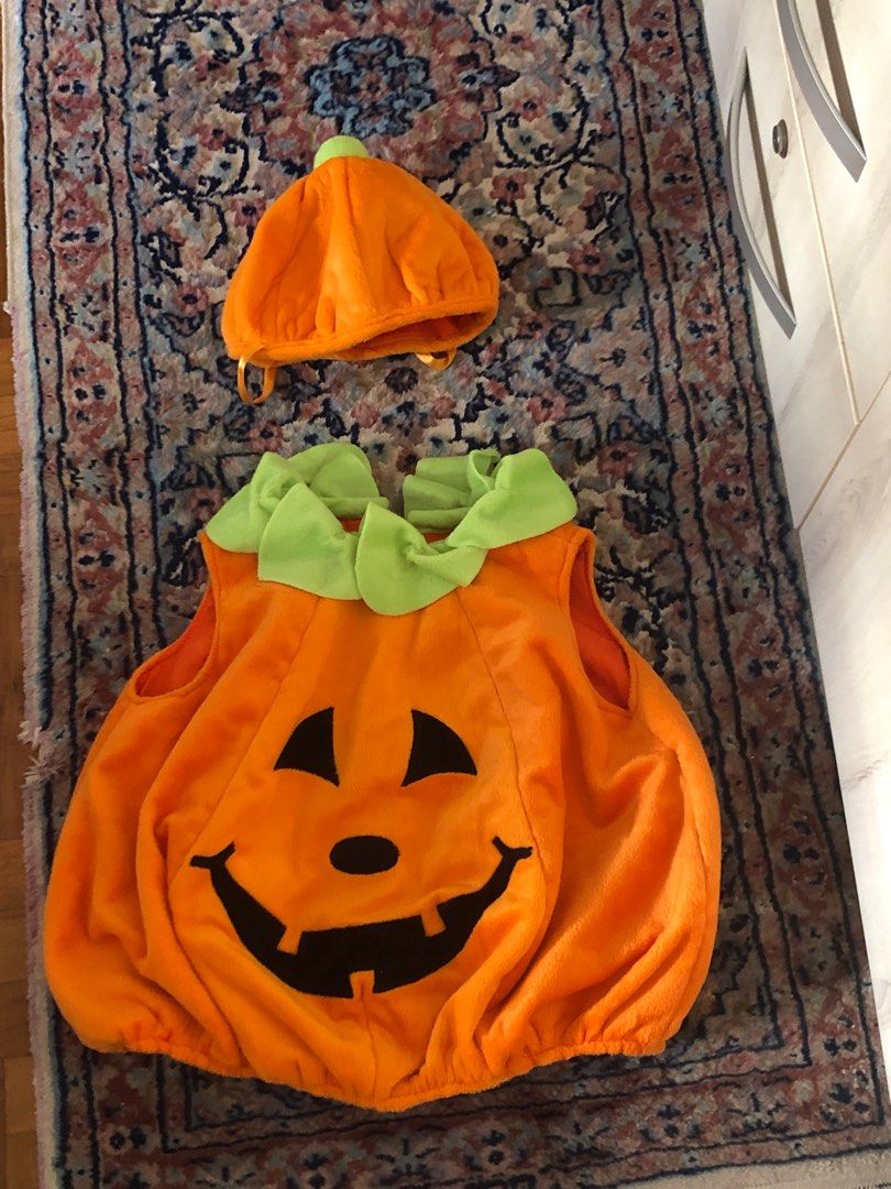 Pumpkin fancy dress baby sale
