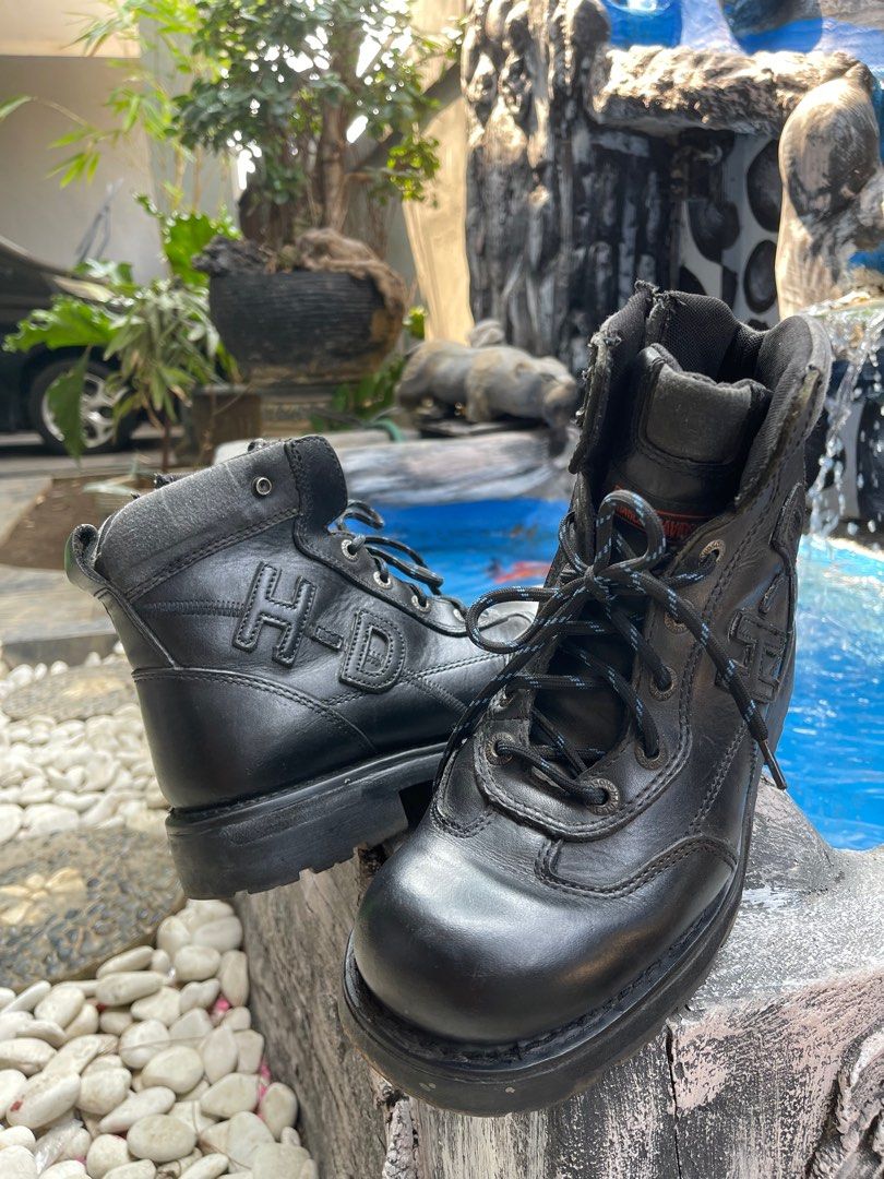 Harley davidson boots best sale size 14