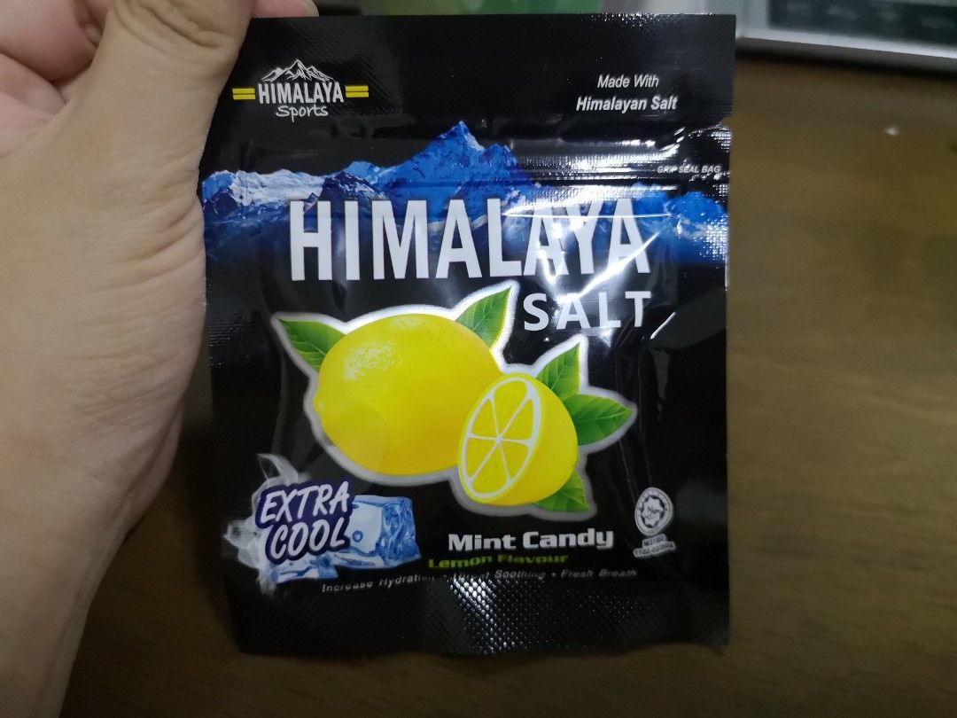 HIMALAYA SALT MINT CANDY LEMON FLAVOR 15G