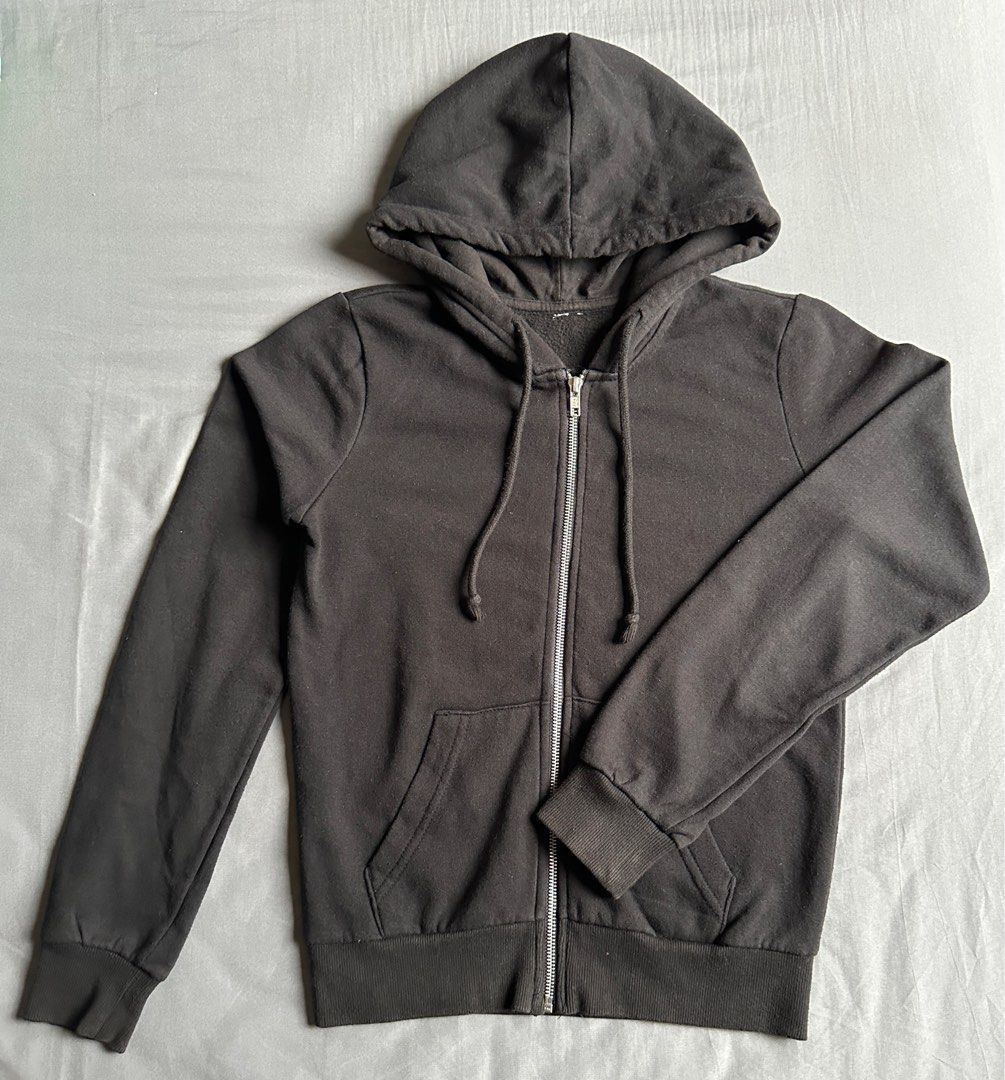 Mens grey hoodie h&m sale
