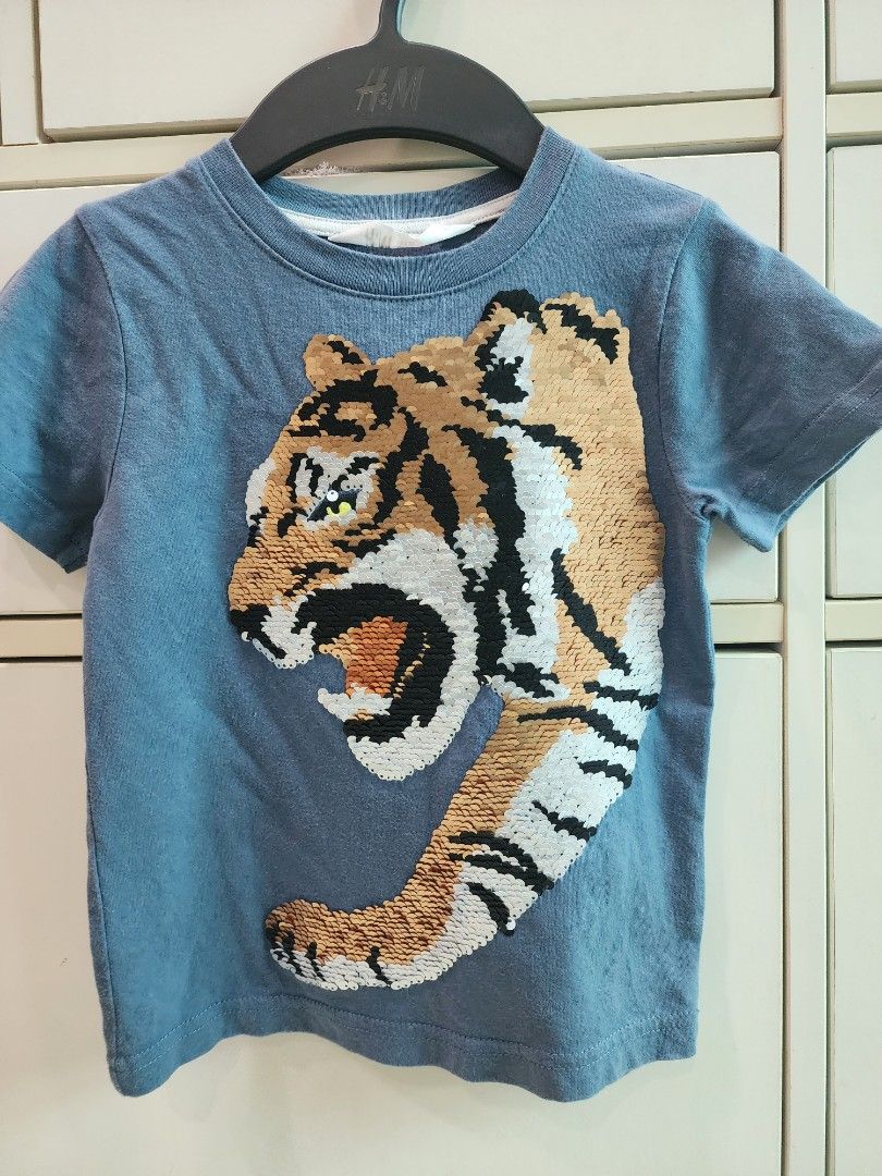 H&m reversible outlet sequin t shirt