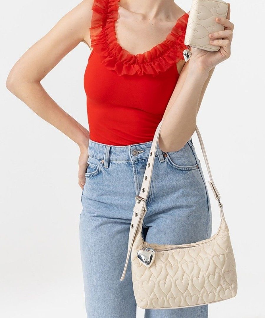 Holly Loves Love Mini Fudge Bag, Women's Fashion, Bags