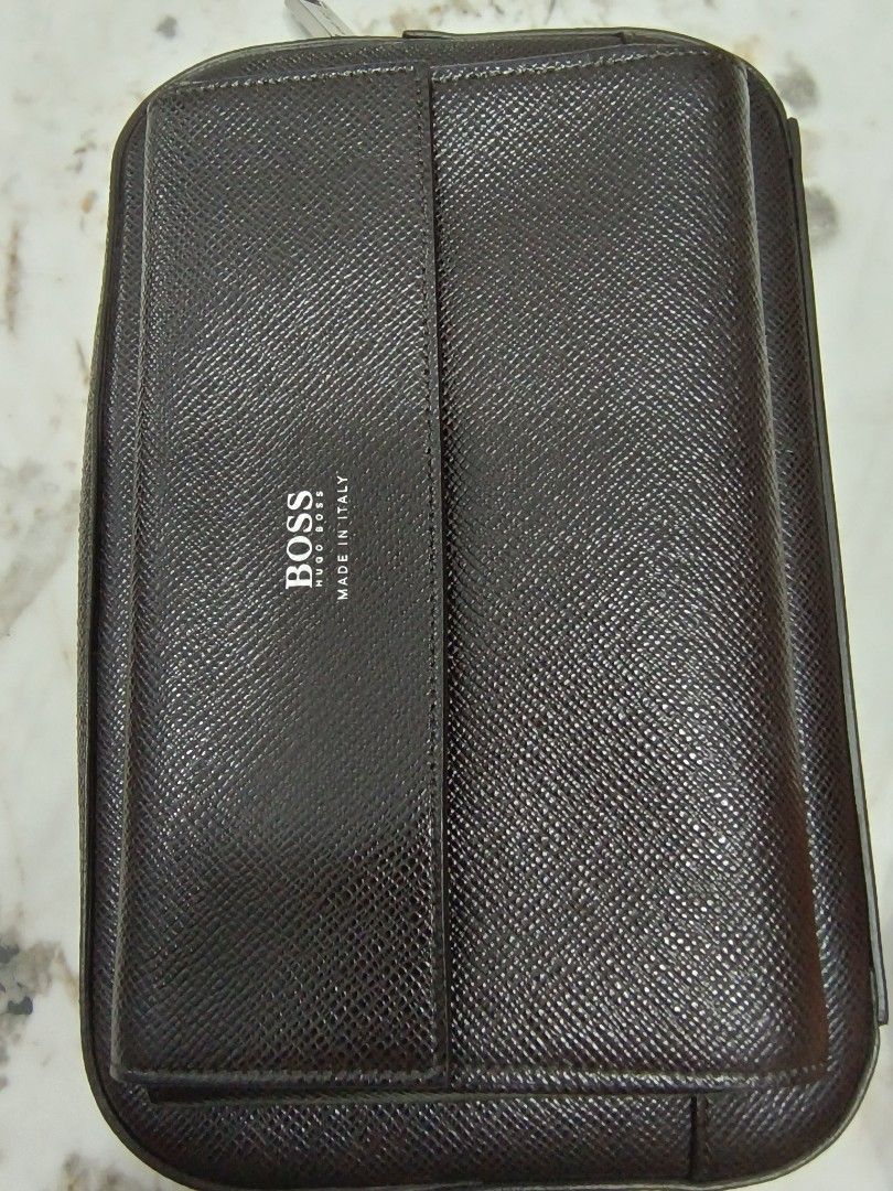 HUGO BOSS clutchbag, Men's Fashion, Bags, Belt bags, Clutches and
