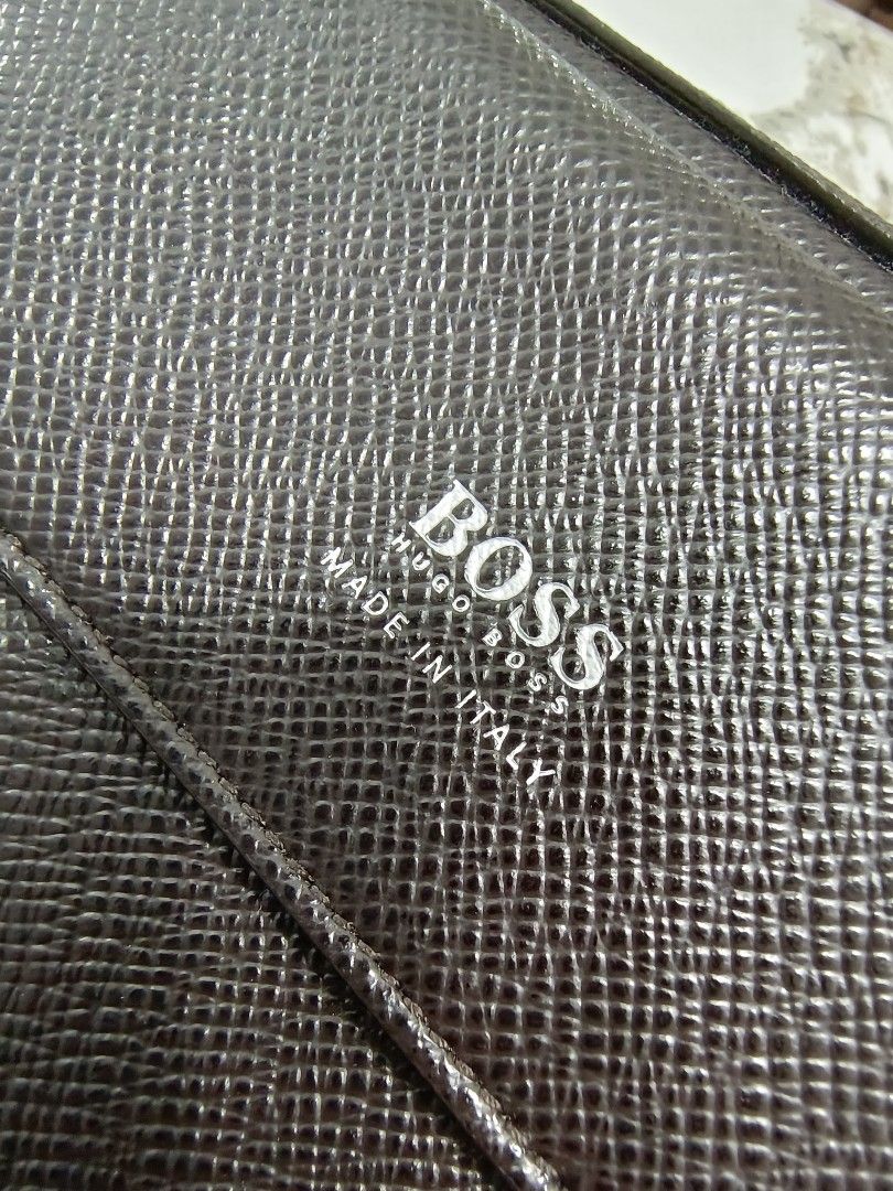 HUGO BOSS clutchbag, Men's Fashion, Bags, Belt bags, Clutches and