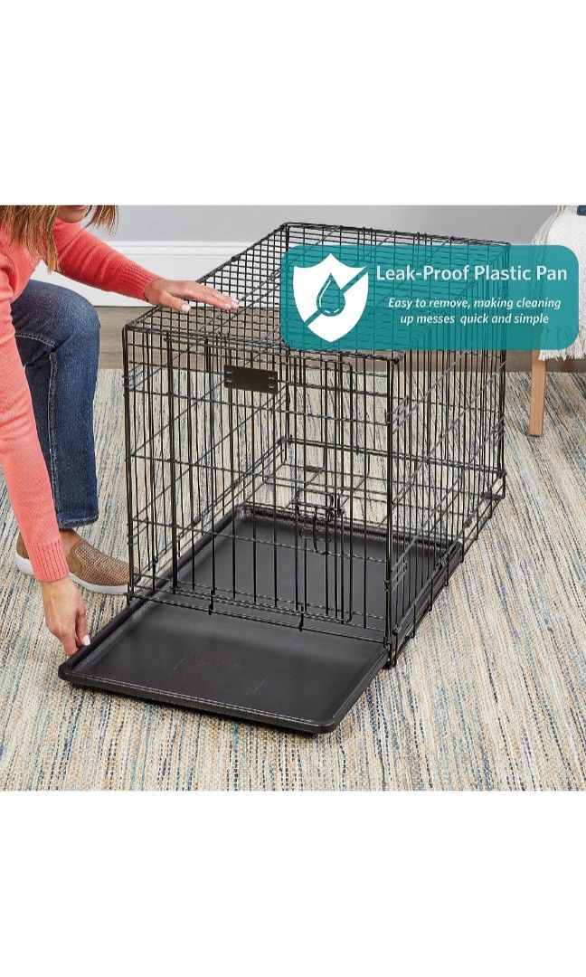 36 double sale door folding crate