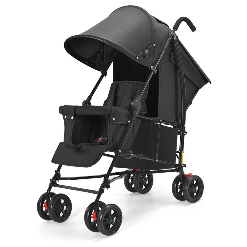 Compact cheap twin pram