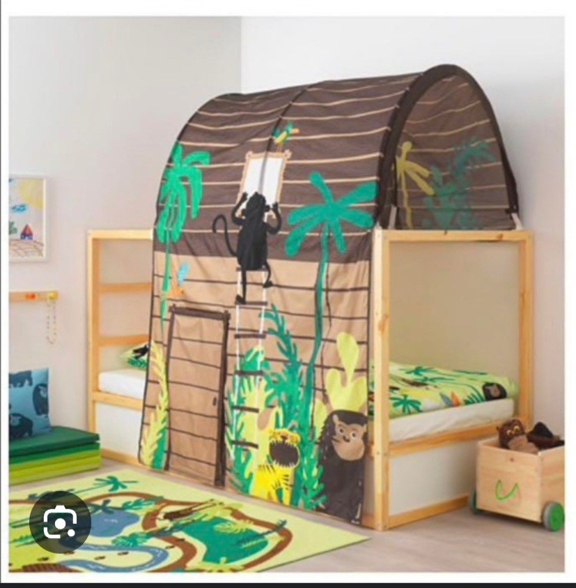 Ikea kids beds tent, Babies & Kids, Baby Nursery & Kids Furniture