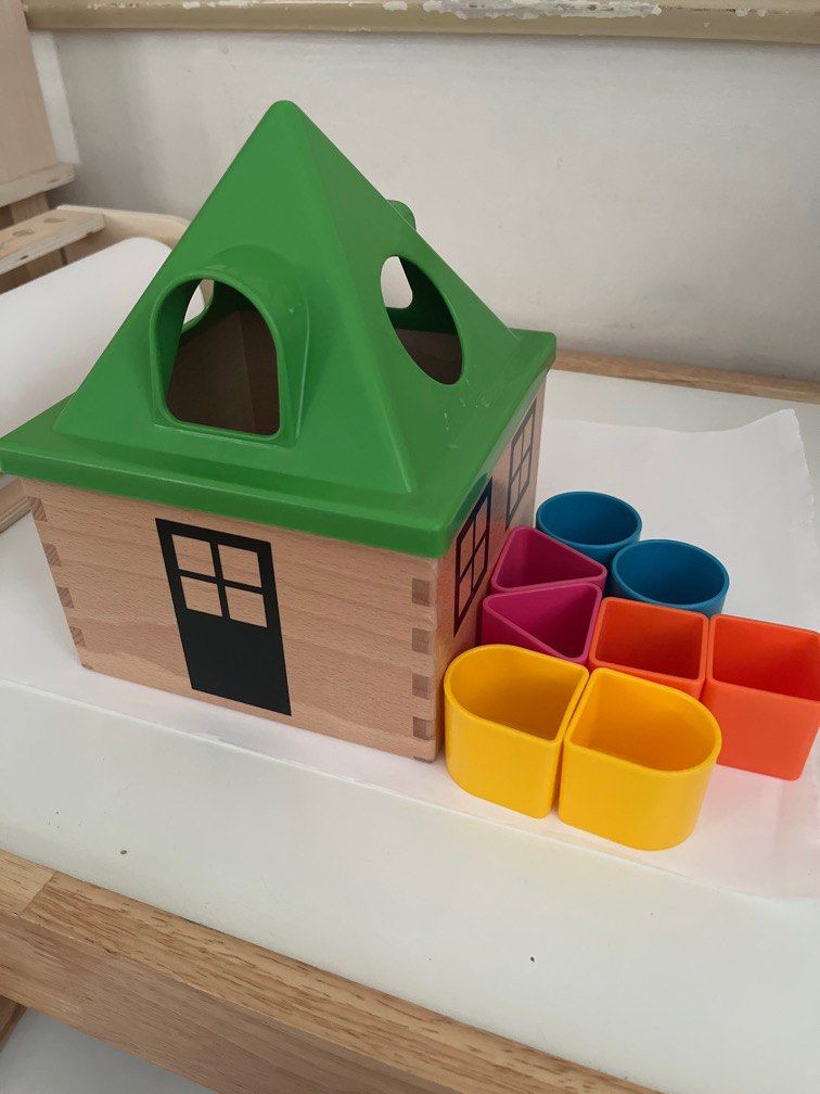 IKEA Shape sorter house, Hobbies & Toys, Toys & Games on Carousell