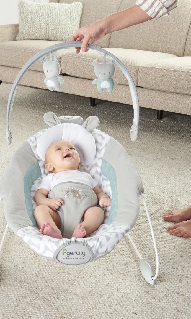 Motorized baby bouncer online