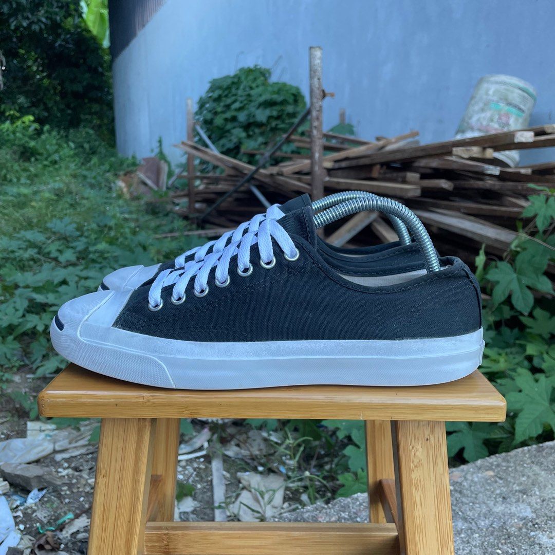 Jack Purcell Classic Canvas Black White L0w 7UK RM11O