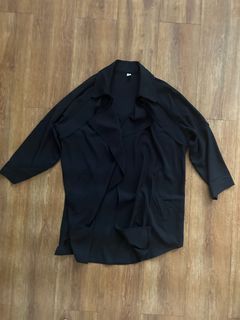 Jacket hitam ringan / light black jacket