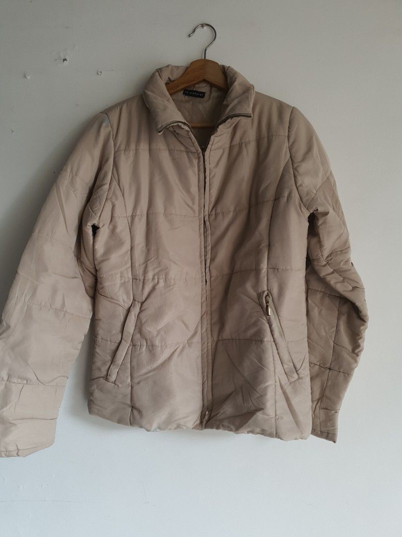 Jaket Winter Padded Light cream