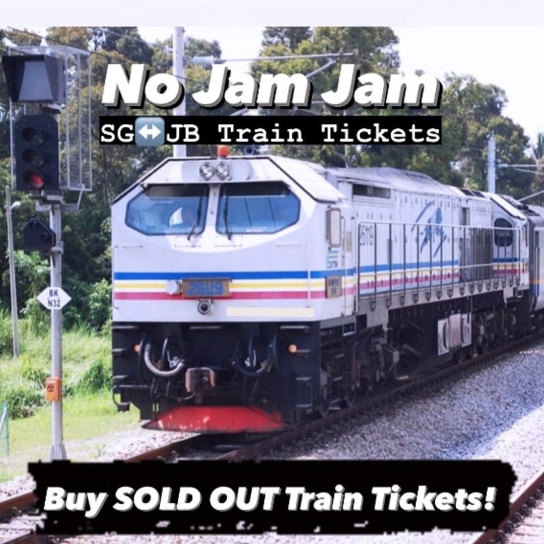 JB Train Ticket KTM Train Ticket KTMB Shuttle Tebrau KTM Shuttle