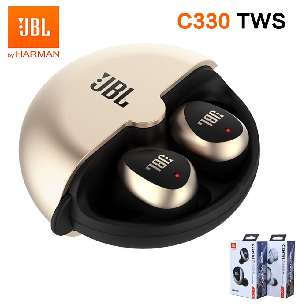 JBL C330 TWS Bluetooth Sports Earphones Bass Sound Headphones True