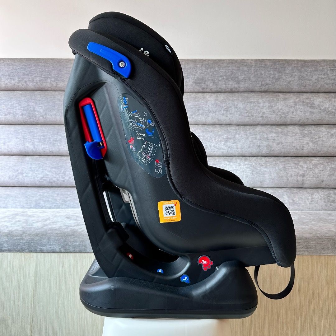 Joie Steadi Car Seat (Coal/Black), Babies & Kids, Going Out, Car Seats