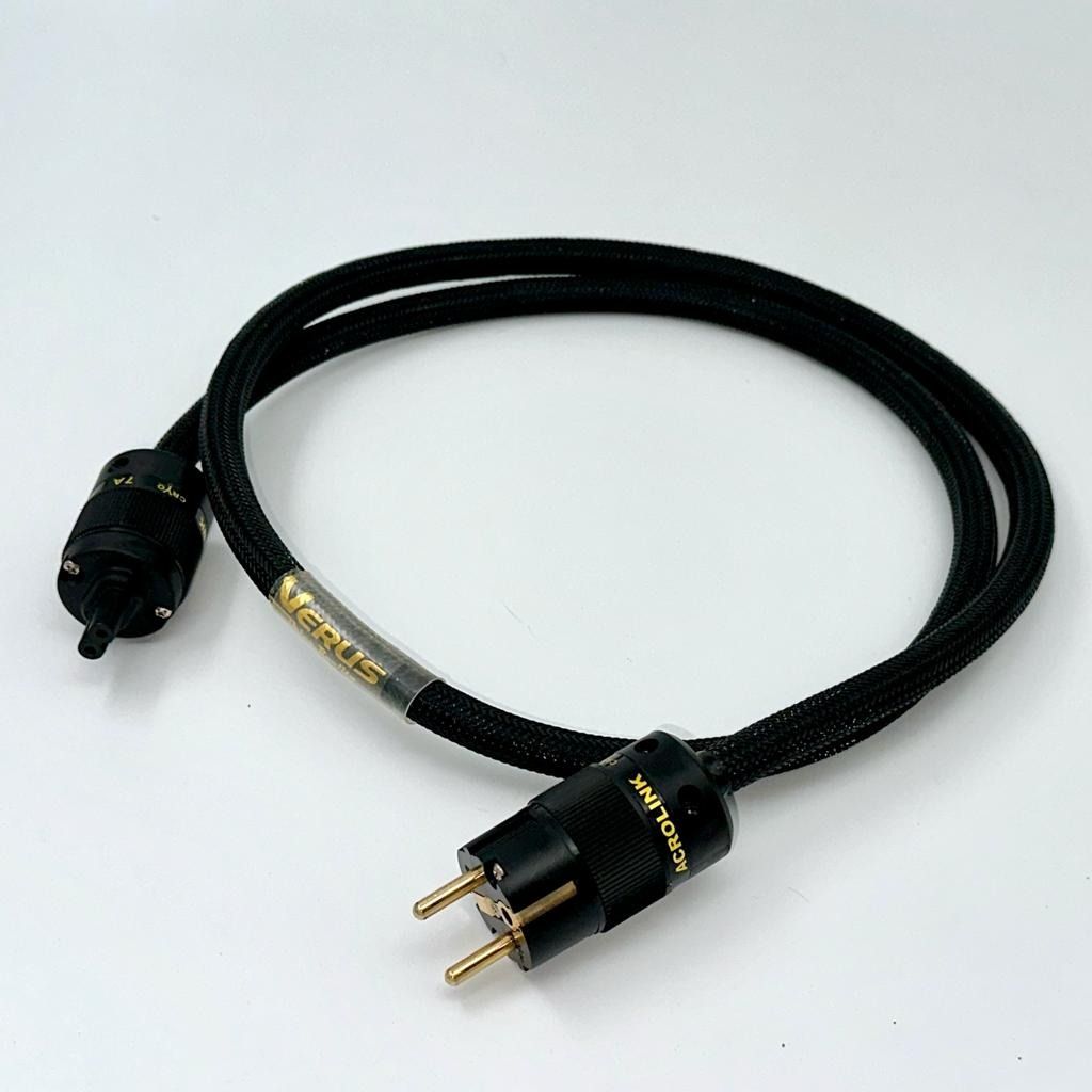 Kabel Power AC Cord Powercord Verus Acrolink 1m SchukoC8 like new