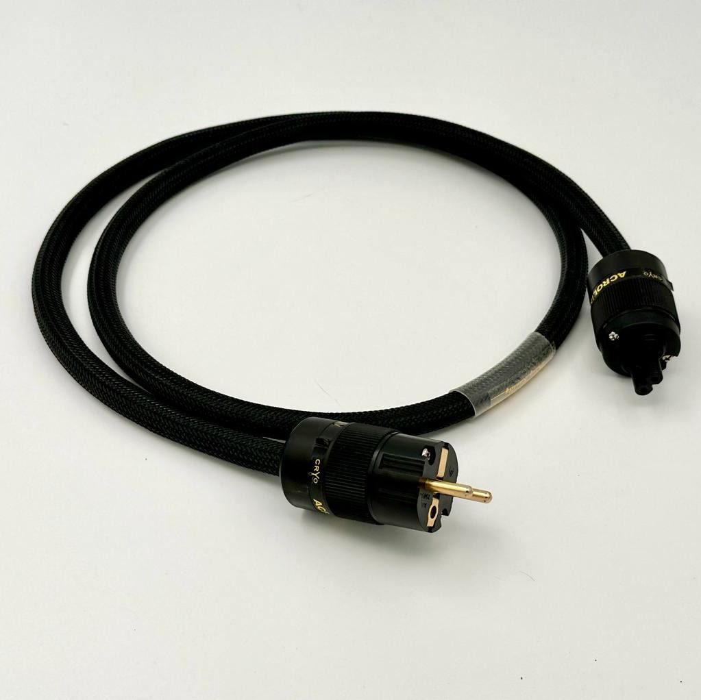 Kabel Power AC Cord Powercord Verus Acrolink 1m SchukoC8 like new