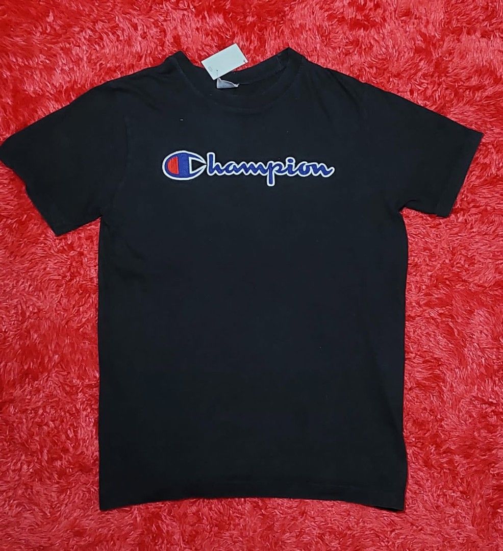 KAOS TSHIRT BY CHAMPION MADE IN KOREA ART BORDIR Fesyen Pria Pakaian Atasan di Carousell