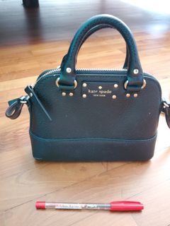 Kate Spade Greta Court Ramey Black Glitter Crossbody Bag WKRU5693 $149