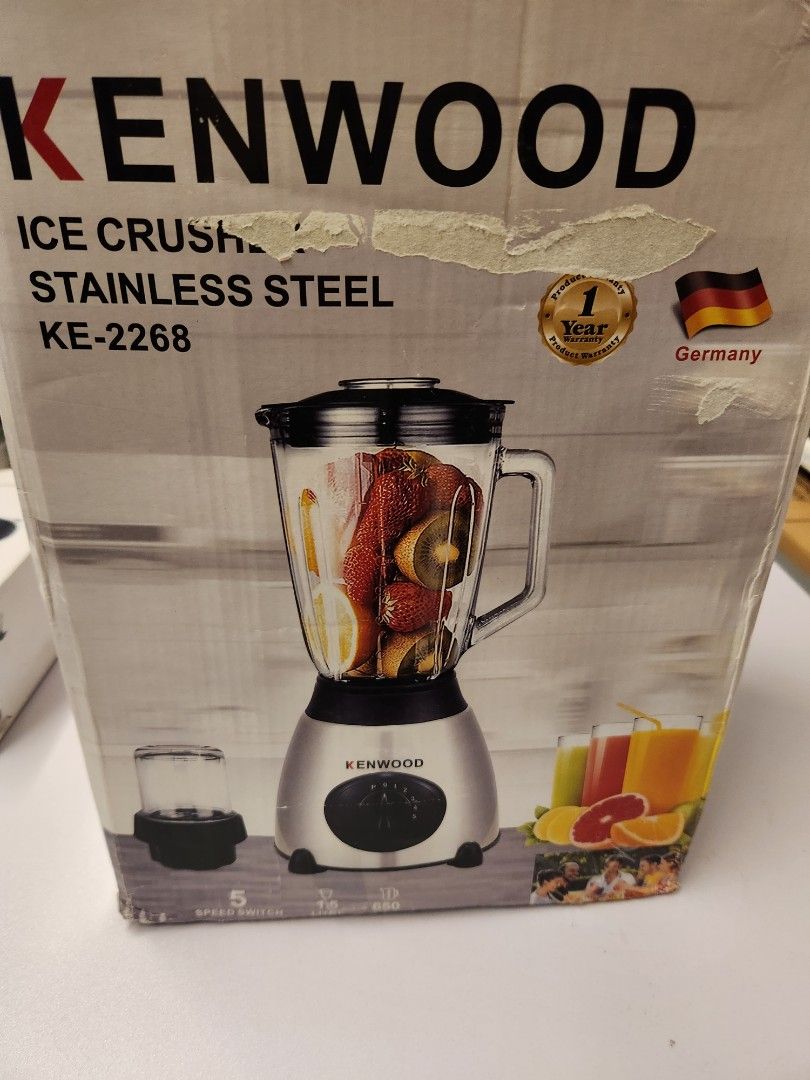 Kenwood 2 In 1 Ice Crusher Blender With Grinder - 1.5l