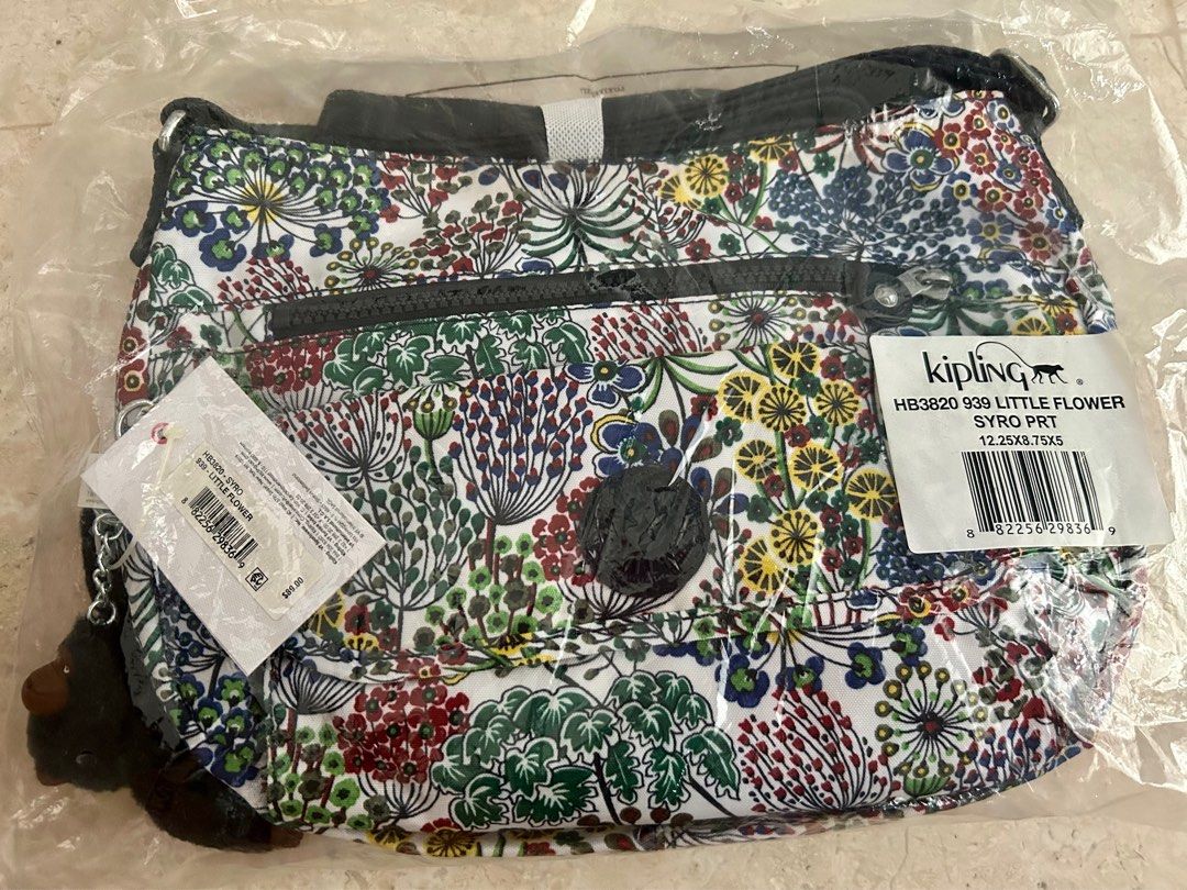 Kipling little flower syro crossbody bag Women s Fashion Bags