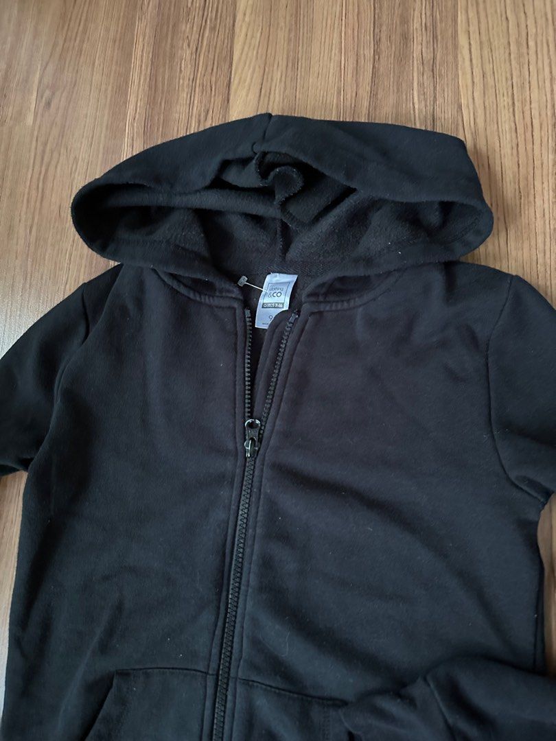 KMART Black Hoodie Size 9 Babies Kids Babies Kids Fashion on