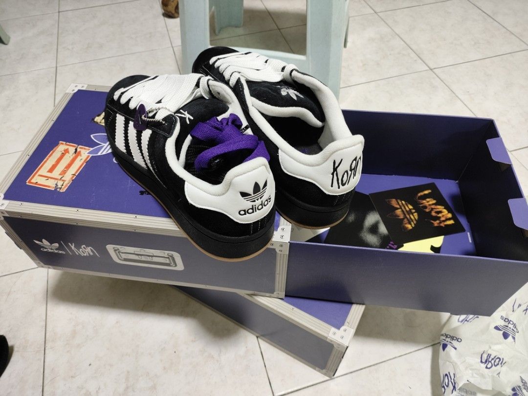 Korn x adidas campus 00s us12 last pair in Malaysia, Men's Fashion,  Footwear, Sneakers on Carousell