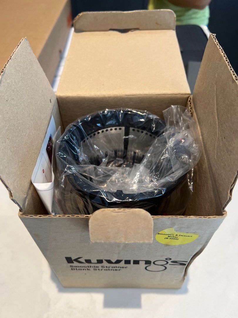 Kuvings ns621cbs2 Smoothie Strainer & Ice Cream Maker, TV & Home