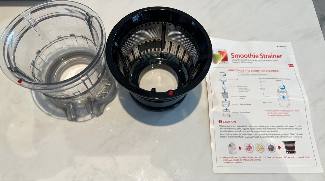 Kuvings ns621cbs2 Smoothie Strainer & Ice Cream Maker, TV & Home