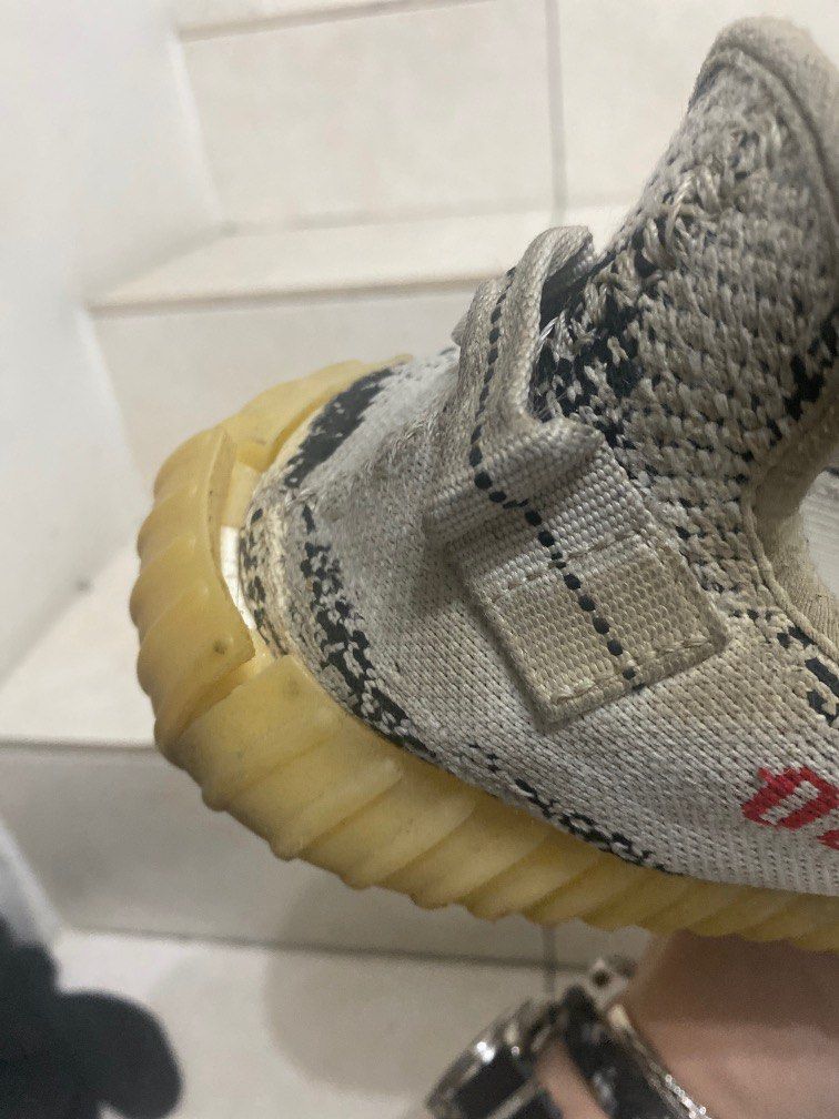 Legit Adidas yeezy zebra v1 Women s Fashion Footwear Sneakers on Carousell