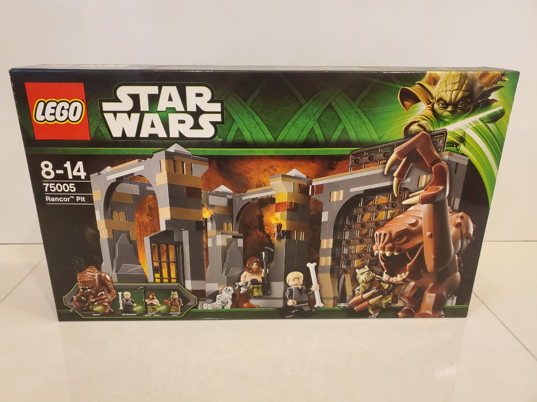 Lego 75005 Star Wars Rancor Pit BNIB Hobbies Toys Toys Games on Carousell