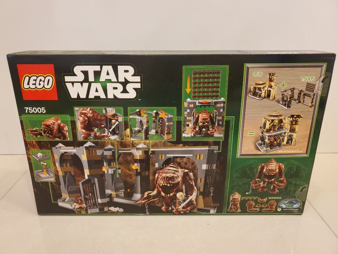 Lego 75005 star discount wars rancor pit