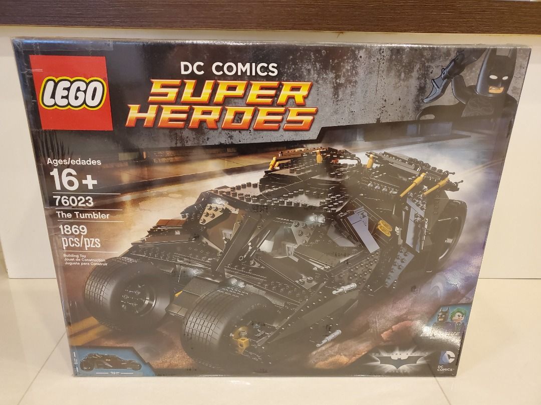 Lego 76023 Batman The Dark Knight Trilogy Tumbler BNIB, Hobbies