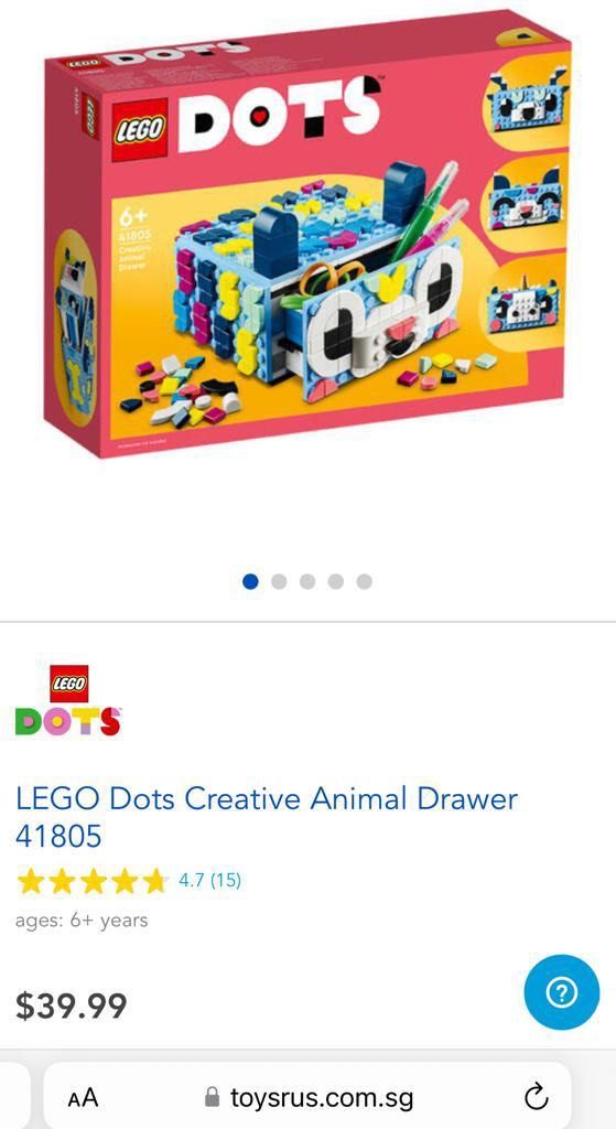 Creative Animal Drawer 41805, DOTS