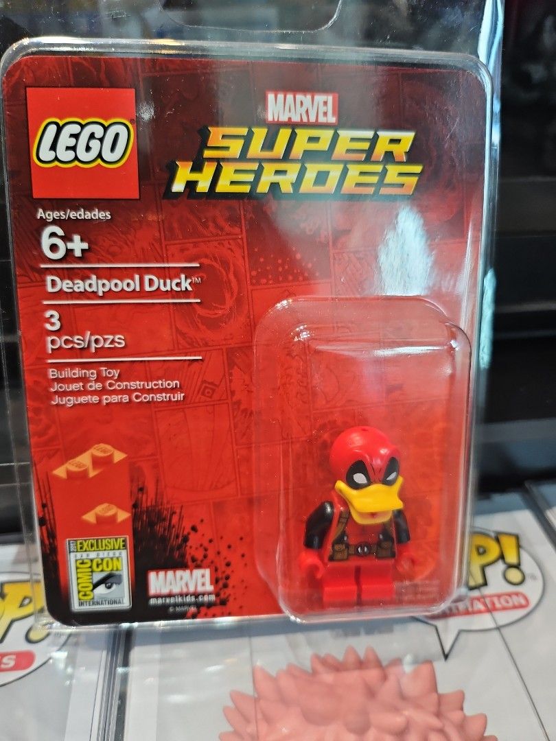 Lego Minifig 2017 SDCC Deadpool Duck Hobbies Toys Memorabilia