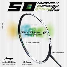 Li Ning Tectonic 9, Sports Equipment, Sports & Games, Racket