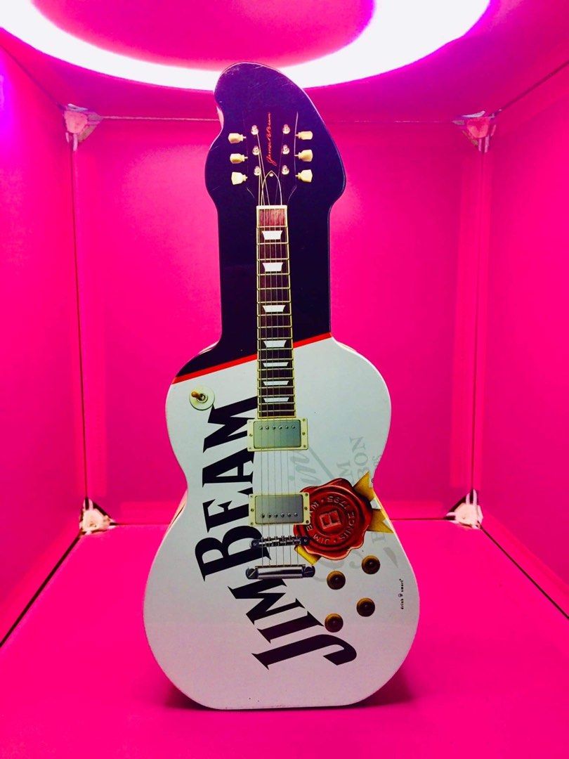 Limited Edition Jim Beam Guitar Tincan, Everything Else, Looking For on ...