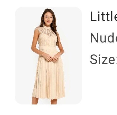 Little mistress nude dress store