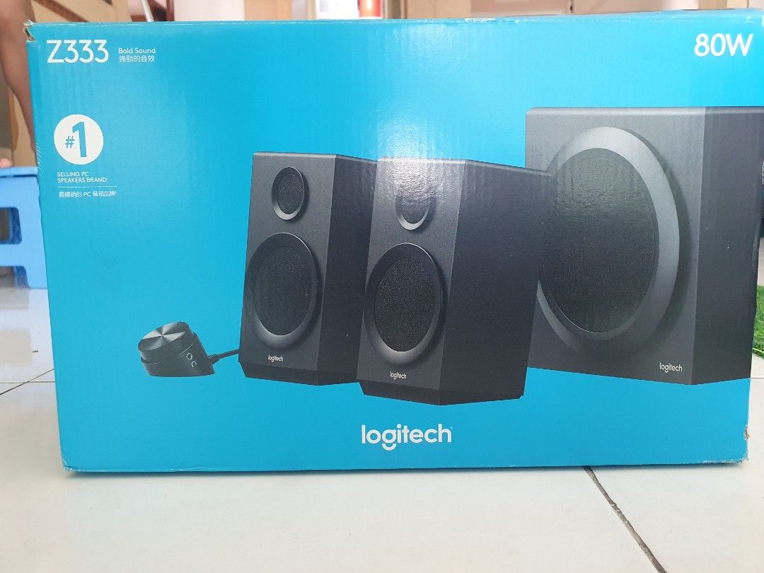 Logitech Speakers 80W, Audio, Soundbars, Speakers & Amplifiers on Carousell