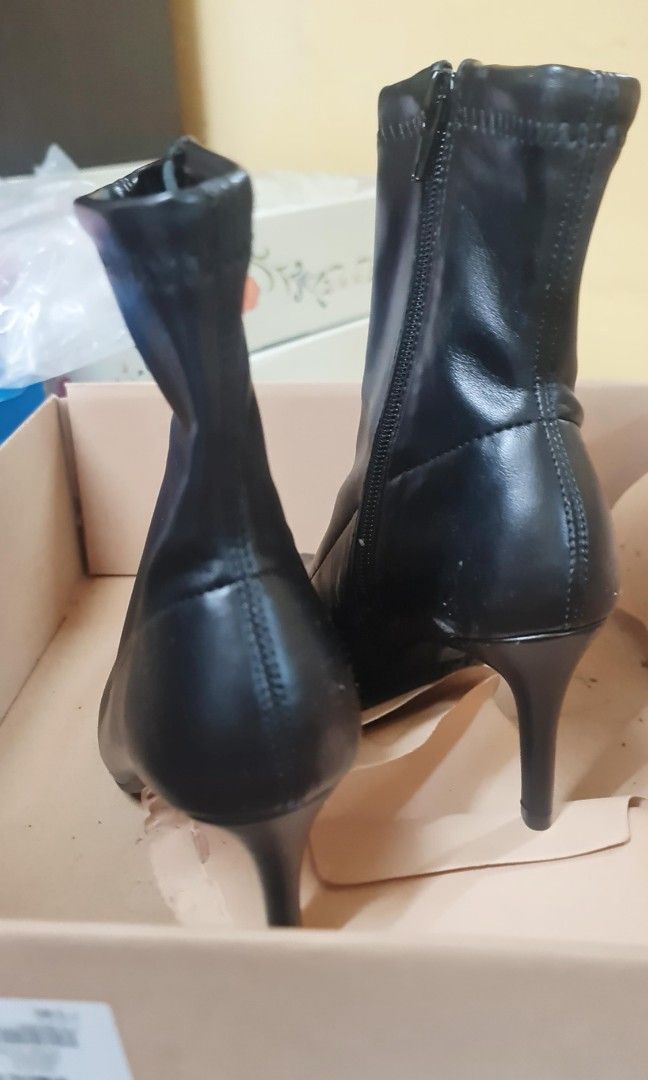 Mid heel stiletto ankle boots online