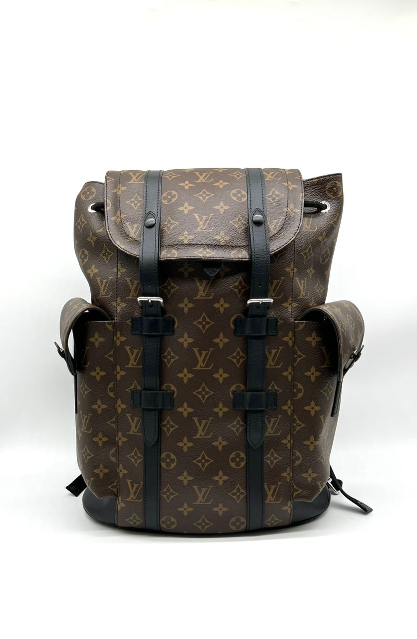 Louis Vuitton Monogram Macassar Christopher Backpack PM, myGemma, SG