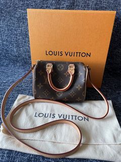 Louis Vuitton LV Alma nano orange new Leather ref.960656 - Joli Closet
