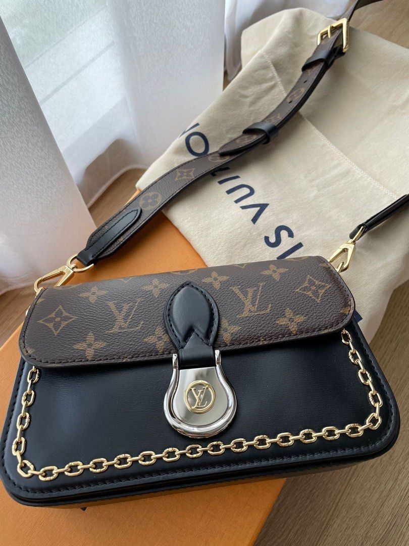 Louis Vuitton 2020 LV Bag Shoulder Small monogram Neo Saint Cloud Noir