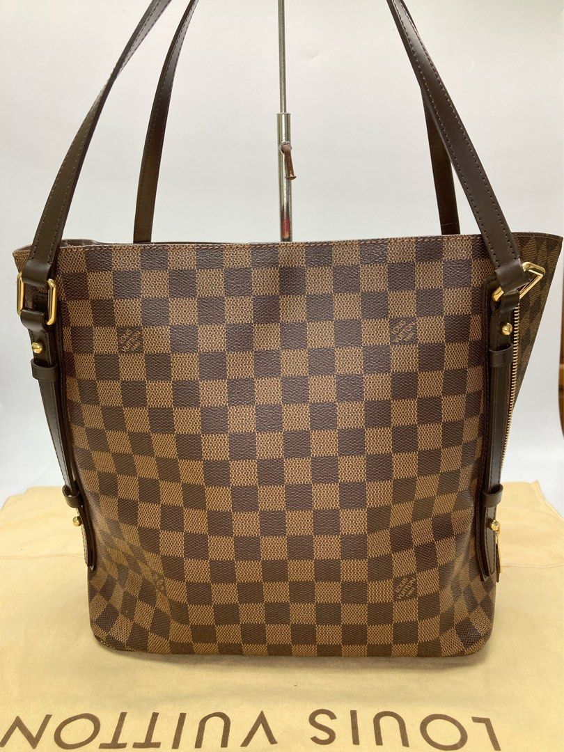 Louis Vuitton Cabas Rivington, Luxury, Bags & Wallets on Carousell