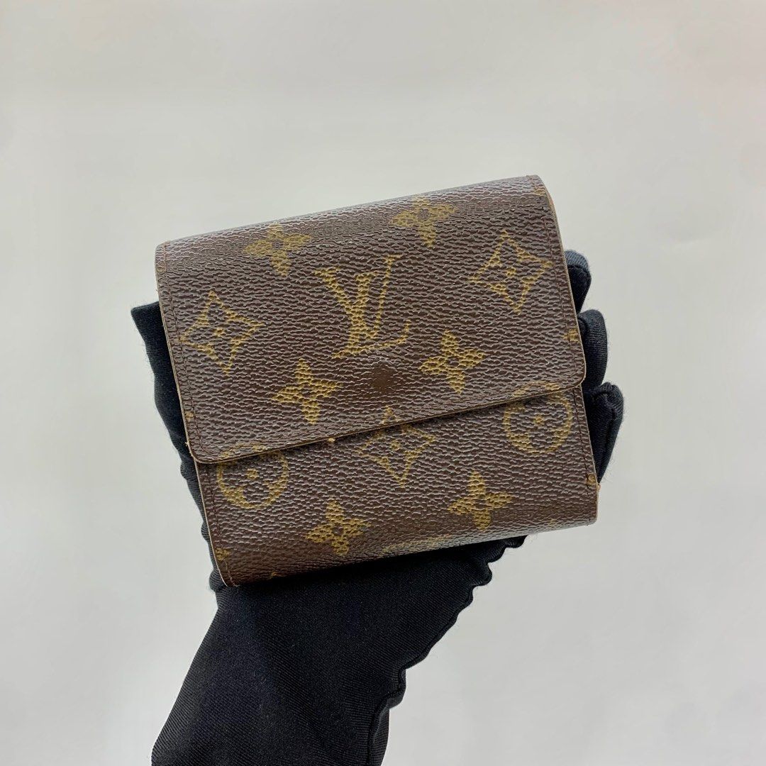 Authentic Louis Vuitton Monogram Portefeiulle Elise Trifold Wallet, Luxury,  Bags & Wallets on Carousell