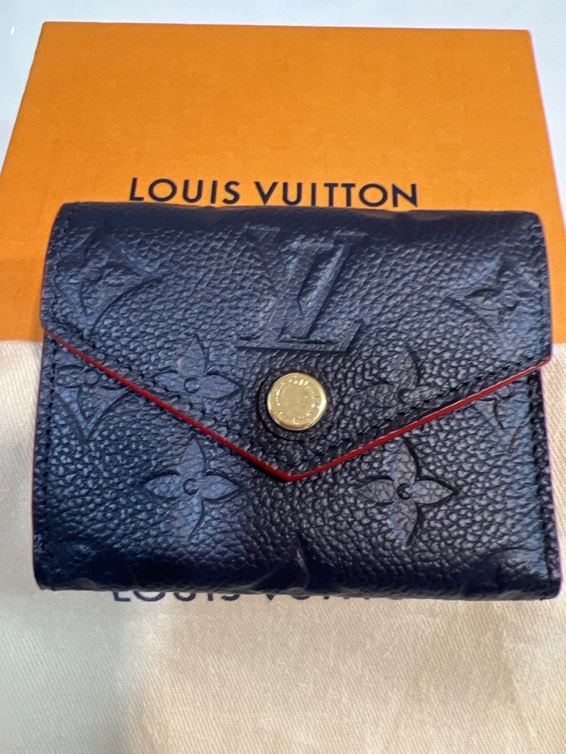 RECEIPT 2018 Louis Vuitton Monogram Zoe Pink Rose Ballerine Compact Wallet  $560+