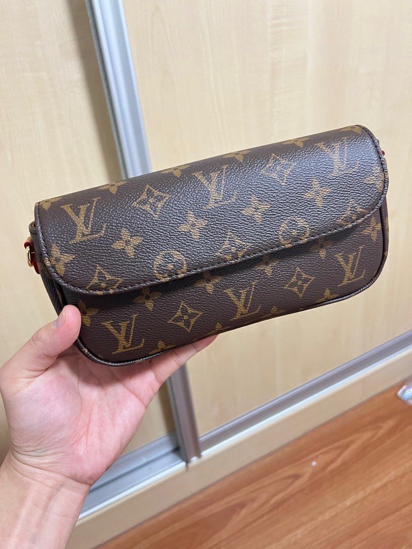 Louis Vuitton Wallet On Chain Ivy Black Monogram Empreinte Leather