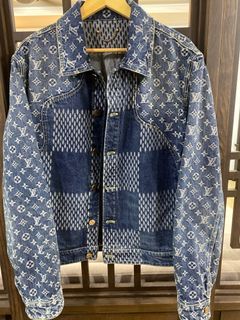 Louis Vuitton x Supreme :: Jacquard Denim Chore Coat [LTD STOCK