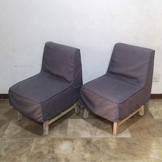Low Accent Chairs / Coffee Chairs 2 pcs